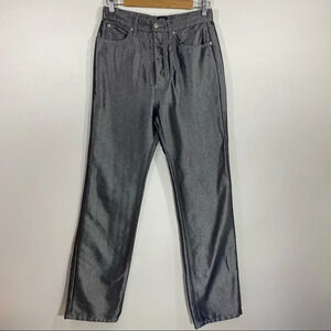 3 for $20 🌟 BDG Dark Silver Metallic Straight Leg Jeans